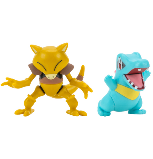 Pokemon: Battle Figure - Totodile & Abra