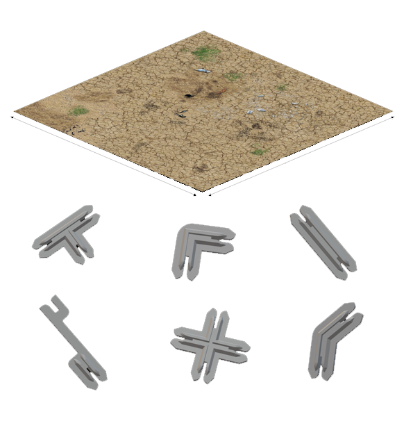 Battle Systems: Outlands - Core Set indhold