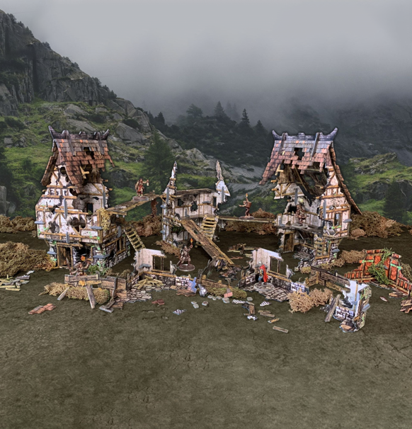 Battle Systems: Village Ruins eksempel