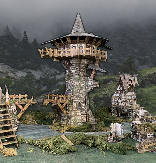 Battle Systems: Wizard's Tower eksempel