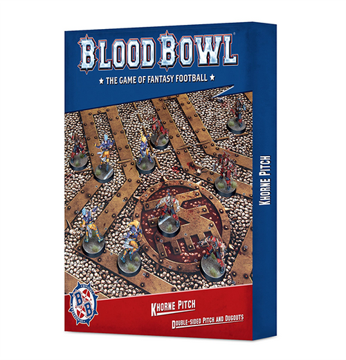 Blood Bowl: Khorne Team - Pitch & Dugouts