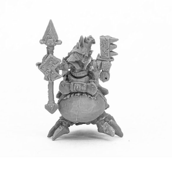 Reaper Bones Black: Bloodstone Gnome Cavalry bagside