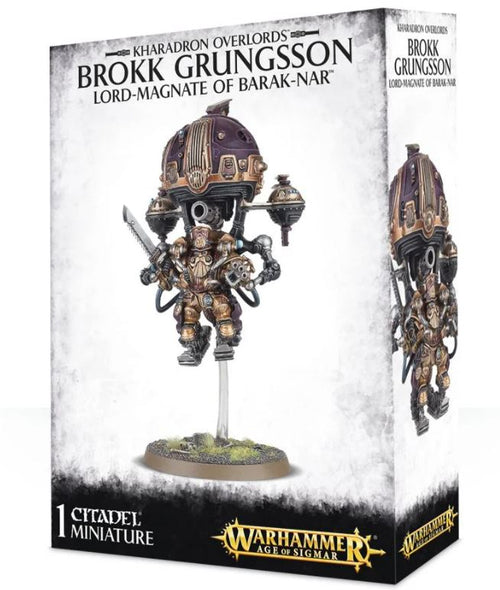 Age of Sigmar: Kharadron Overlords - Brokk Grungsson Lord-Magnate of Barak-Nar