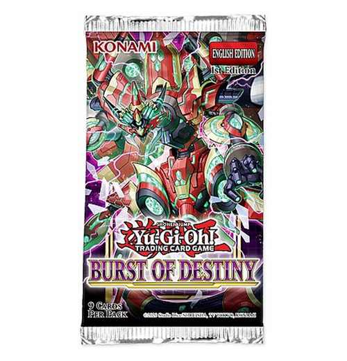 Yu-Gi-Oh! Burst of Destiny - Booster