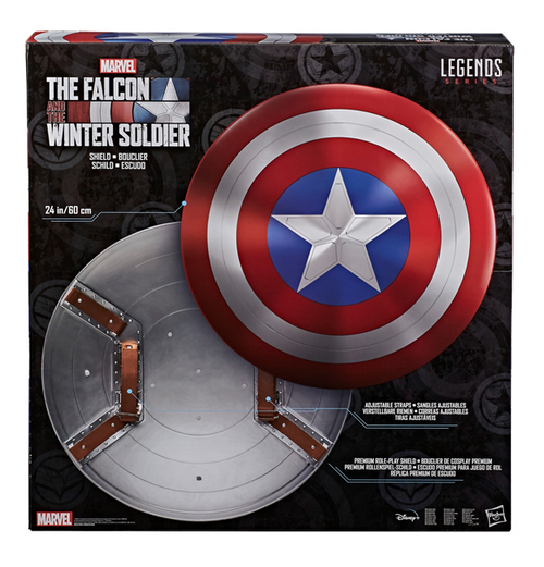 Marvel Legends Falcon and Winter Soldier Captain America Shield forside