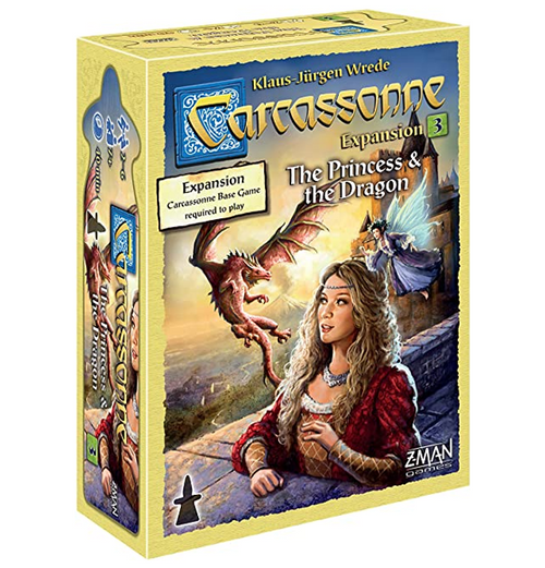 Carcassonne #3 The Princess & The Dragon (Dansk) (Exp)