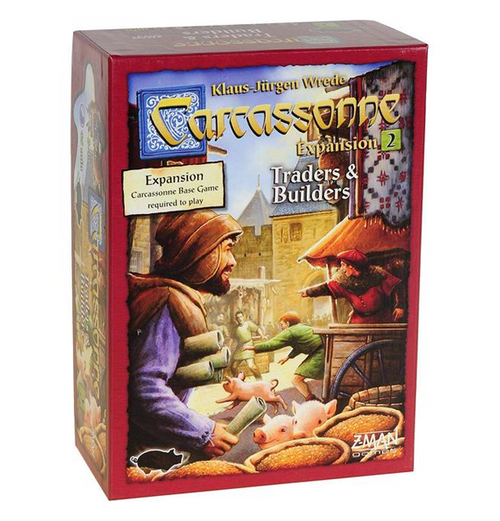 Carcassonne #2 Traders and Builders (Dansk) (Exp)