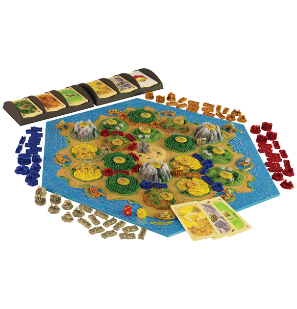 Catan 3D indhold