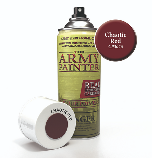 Army Painter: Colour Primer - Chaotic Red Spray