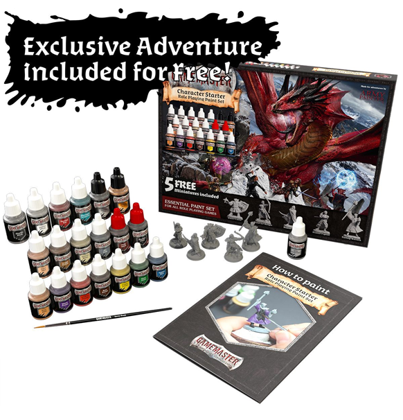  Army Painter: Gamemaster - Character Paint Set