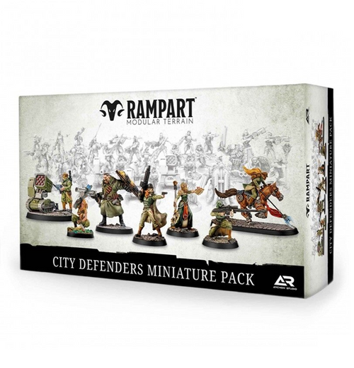 Rampart: Modular Terrain - City Defenders Miniature Pack (Eng)