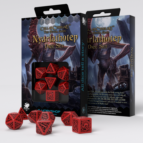 Call of Cthulhu The Outer Gods Nyarlathotep Dice Set forside