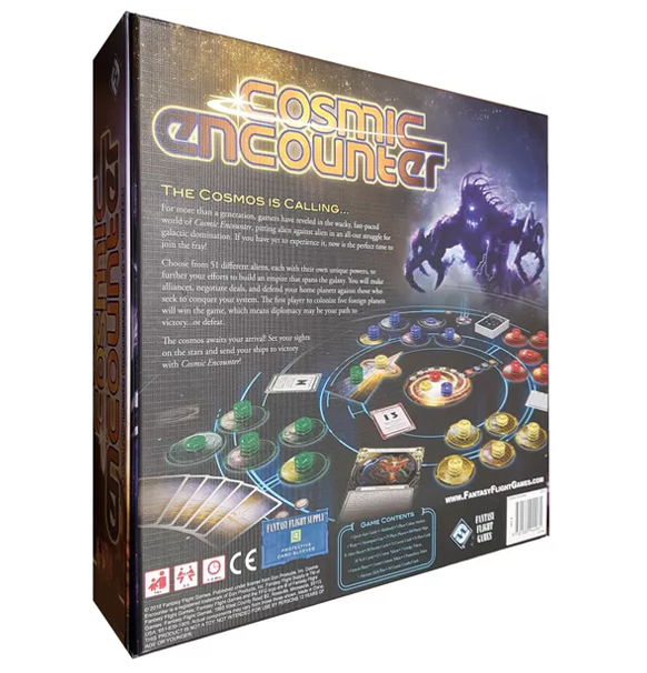 Cosmic Encounter - 42nd Anniversary Edition bagside