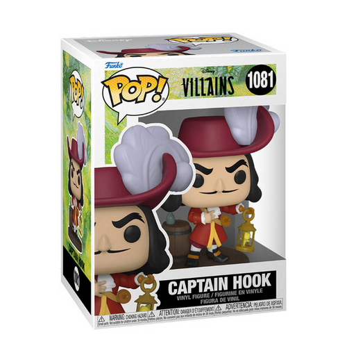 Funko POP!  Disney Villains - Captain Hook #1081