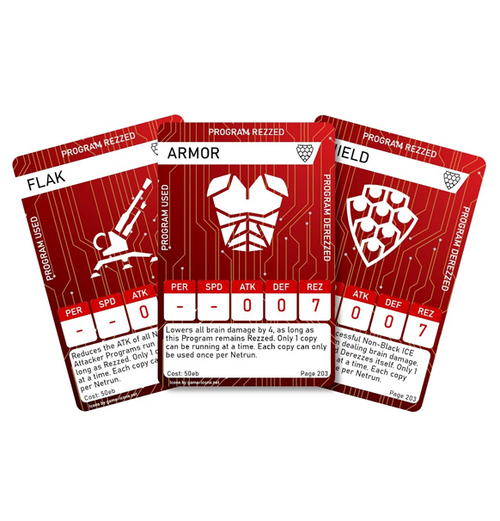 Cyberpunk Red - Netrunning Deck (Eng) kort