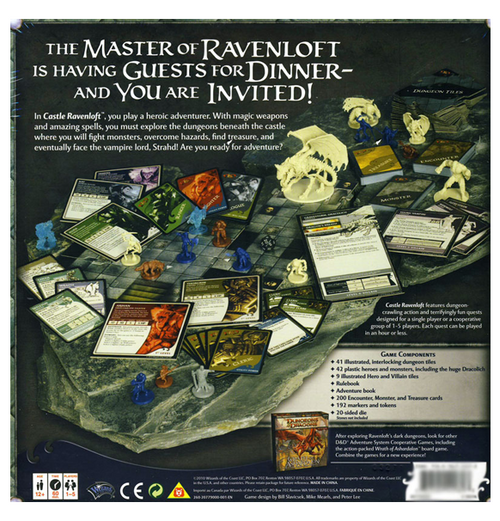 D&D Castle Ravenloft - Board Game