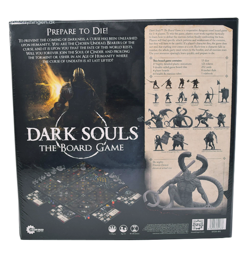 Dark Souls: The Board Game (Eng) bagside