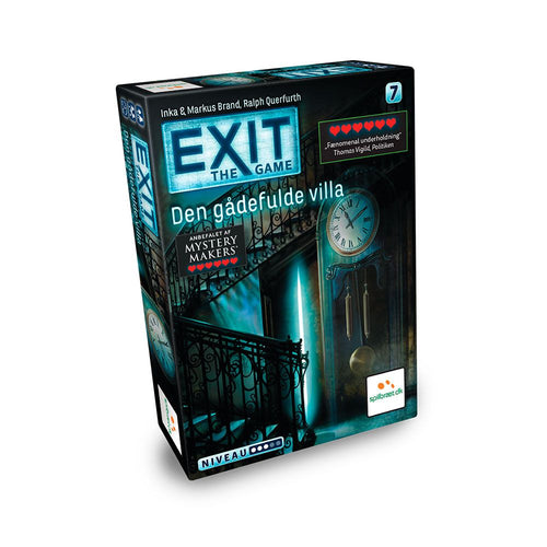 Exit: Den Gådefulde Villa forside