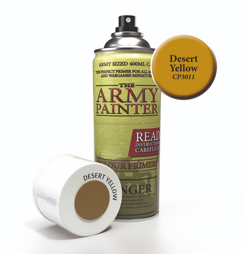 Army Painter: Colour Primer - Desert Yellow Spray