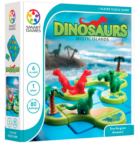 SmartGames - Dinosaur Mystic Island forside