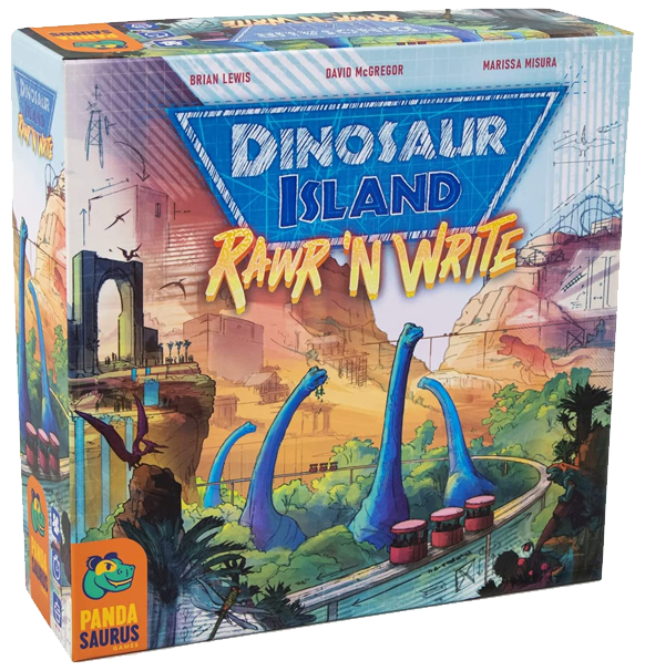 Dinosaur Island: Rawr n Write forside