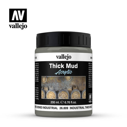 (26809) Vallejo Industrial Thick Mud - Texture paint