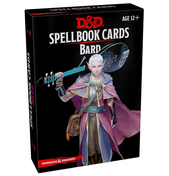 D&D 5th Ed. Bard Spellbook Cards