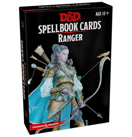D&D 5th Ed. Ranger Spellbook Cards
