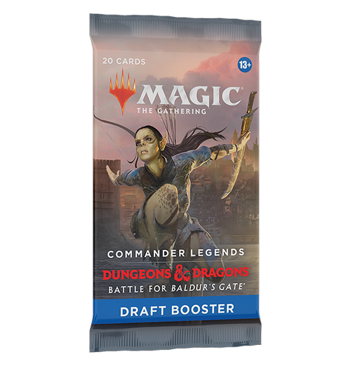 Magic the Gathering: Commander Legends Battle for Baldur's Gate - Draft Booster forside