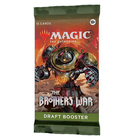 Magic the Gathering: the Brothers War - Draft Booster forside