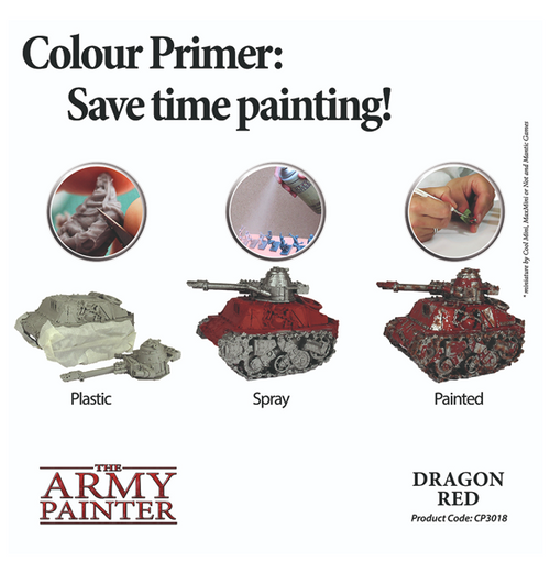Army Painter: Colour Primer - Dragon Red Spray