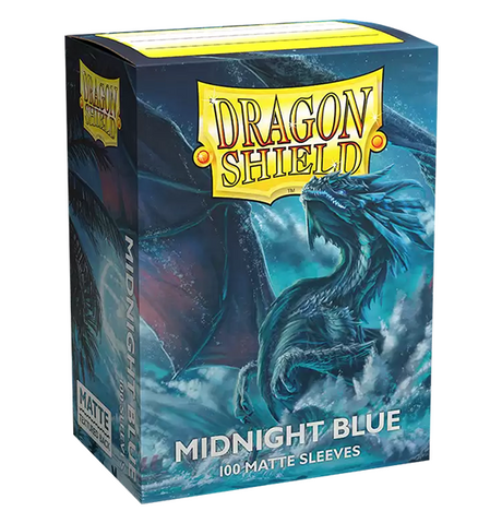 Dragon Shield: Matte Sleeves (100) - Midnight Blue