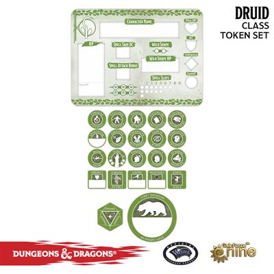 Dungeons & Dragons: 5th Ed. - Druid Token Set