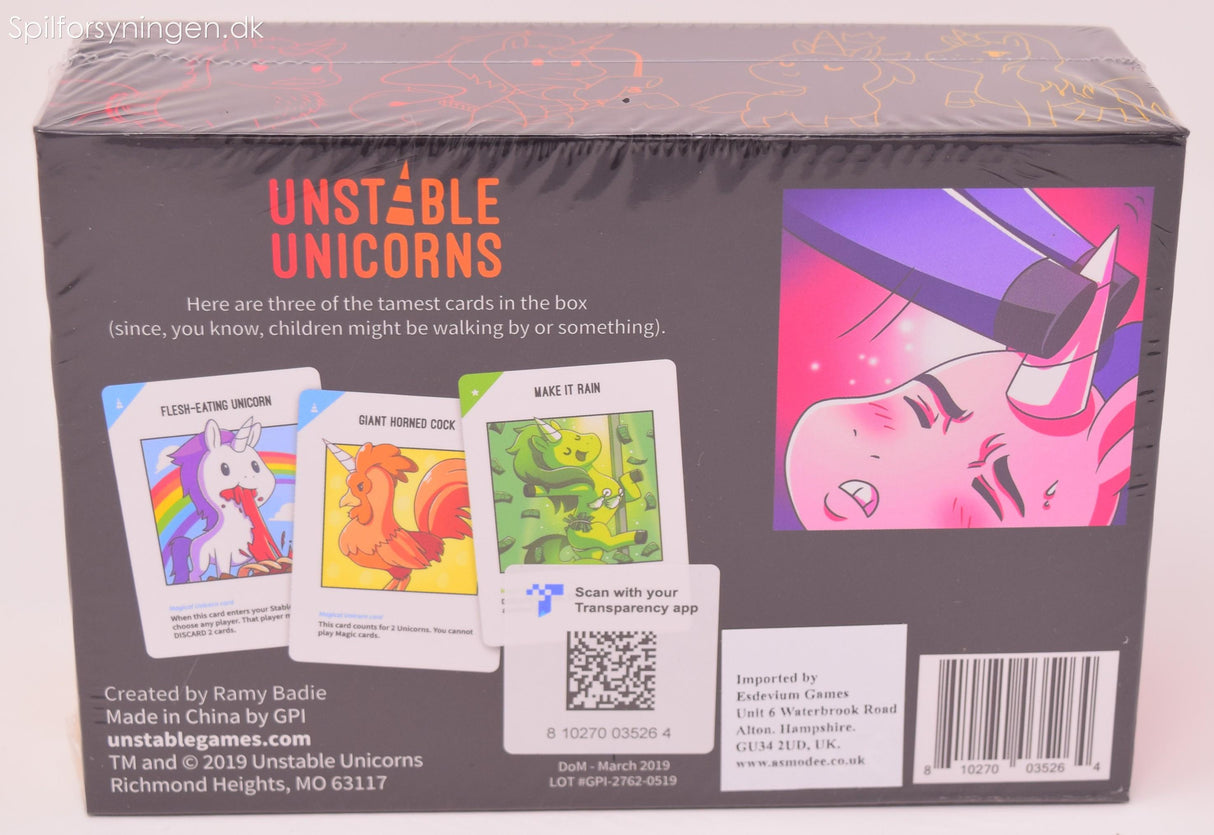 Unstable Unicorns NSFW (Eng)