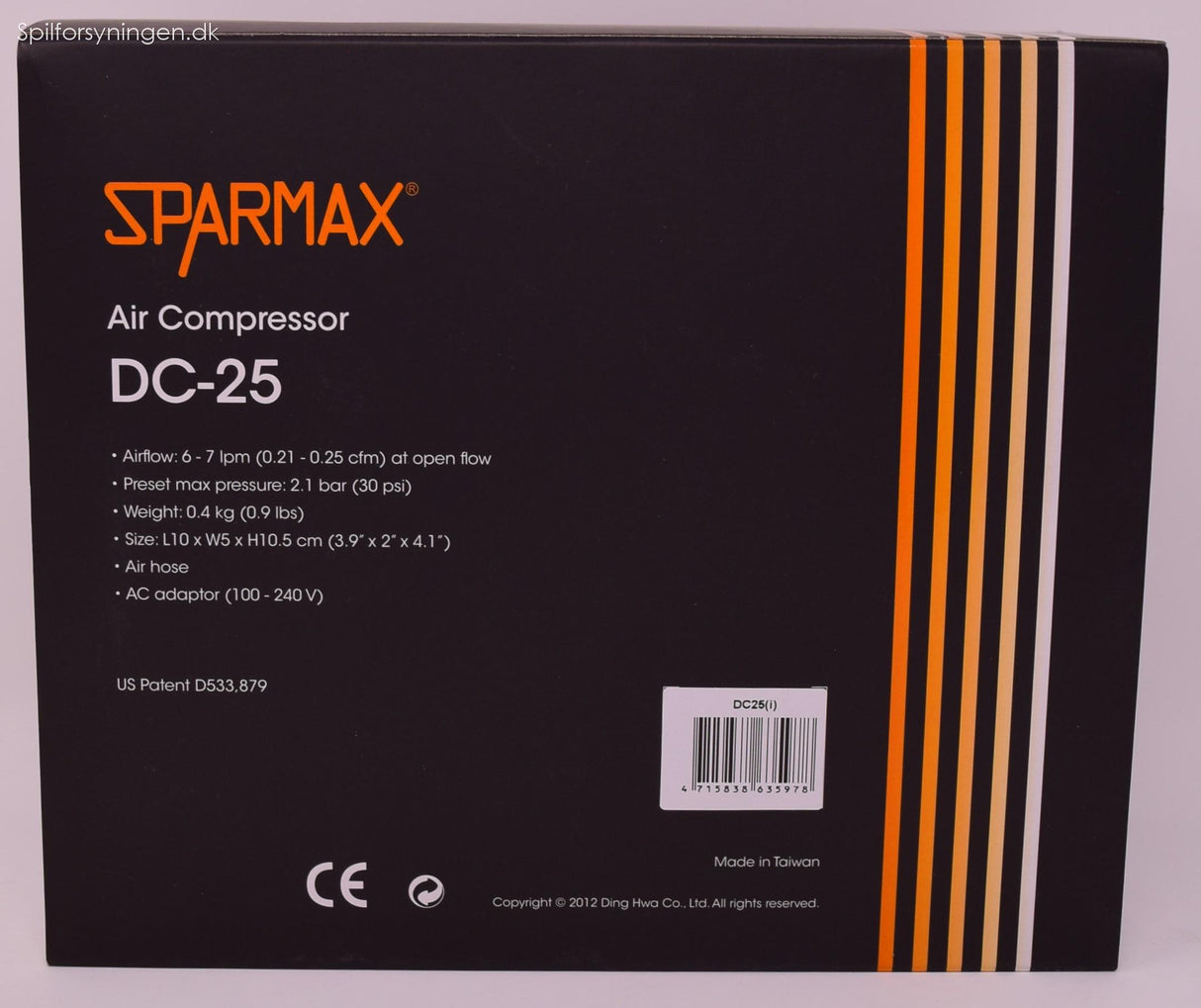 Sparmax Airbrush Compressor DC-25