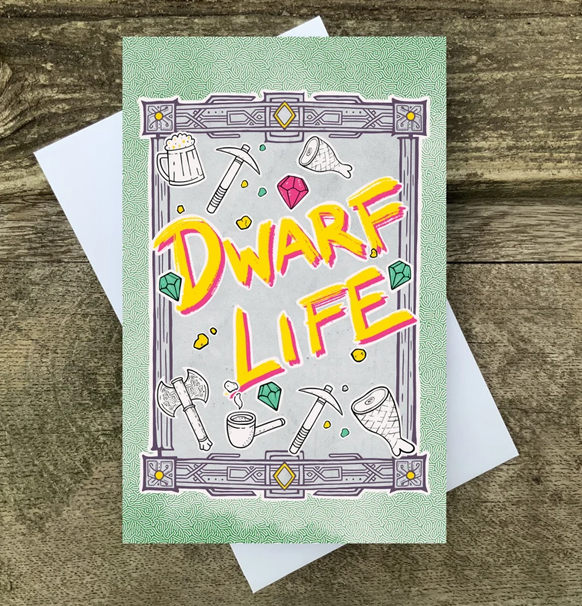 Postkort: Dwarf Life 