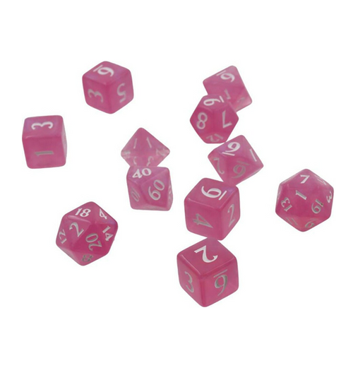 Eclipse Dice: Hot Pink