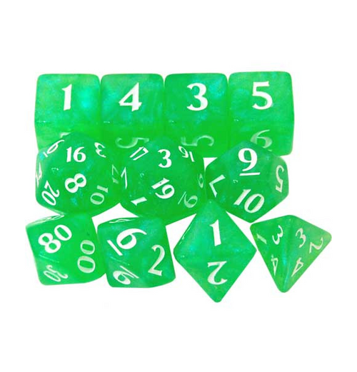 Eclipse Dice: Lime Green