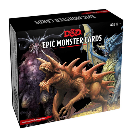 D&D 5th. Ed. Epic Monster Cards