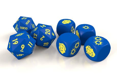 Fallout: The Roleplaying Game Dice Set indhold