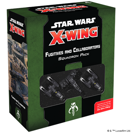 X-Wing 2.0 Fugitives and Collaborators Squadron Pack forside