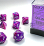 Festive™ – Polyhedral Violet w/white 7-Die Set