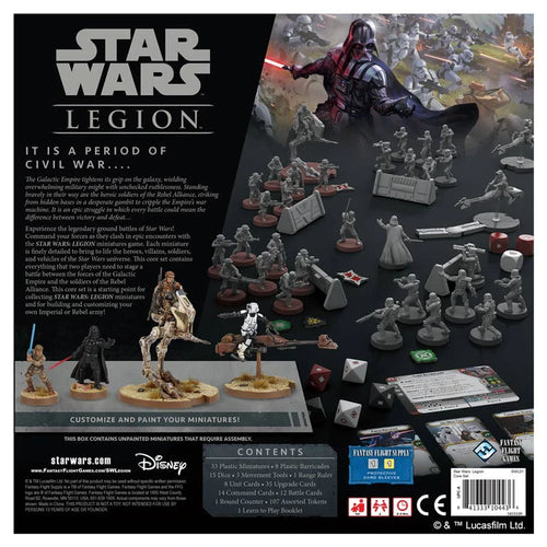Star Wars Legion - Core Set bagside