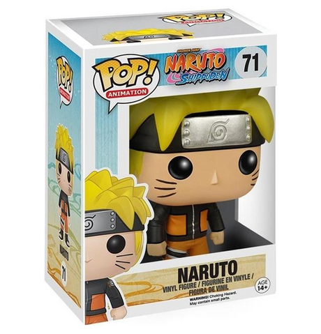 Funko POP! - Naruto Shippuden - Naruto Uzumaki #71 forside