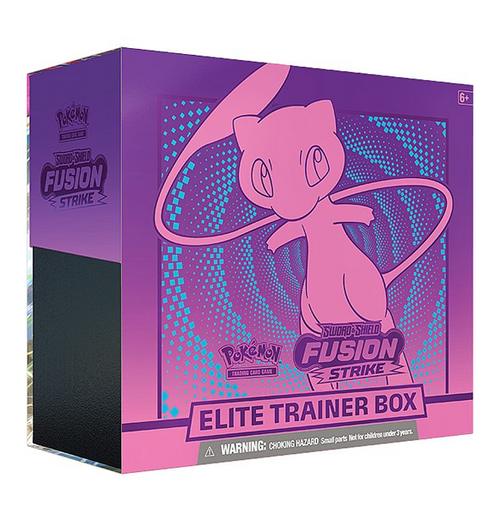 Pokemon Sword & Shield 8: Fusion Strike - Elite Trainer Box (Mew)