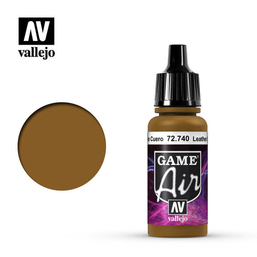 (72740) Vallejo Game Air - Leather Brown