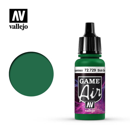 (72729) Vallejo Game Air - Sick Green