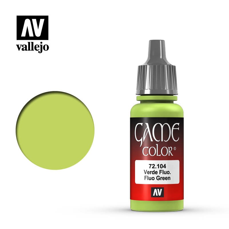 (72104) Vallejo Game Color - Fluo Green