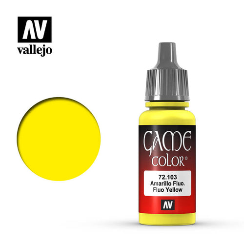 (72103) Vallejo Game Color - Fluo Yellow