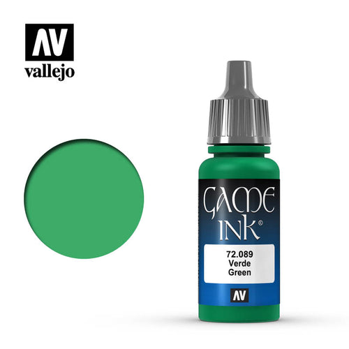 (72089) Vallejo Game Color Ink - Green
